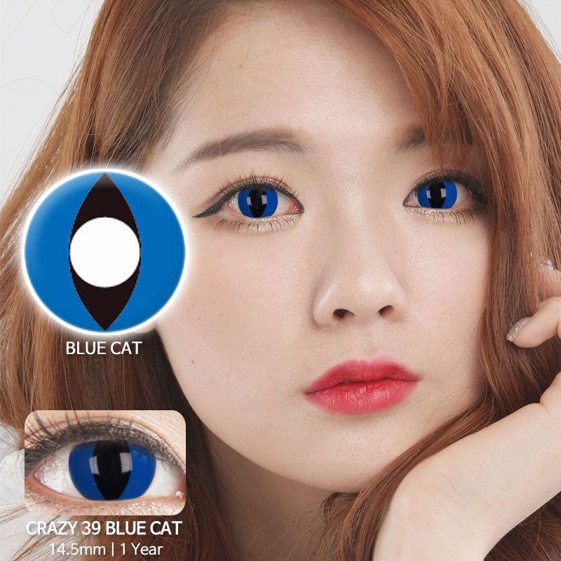 Blue Cat 39 Cheap Coloured Contact Lenses