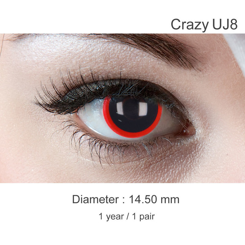 LUMEYE Scarlet Witch Red Colored Contact Lenses | LUMEYE